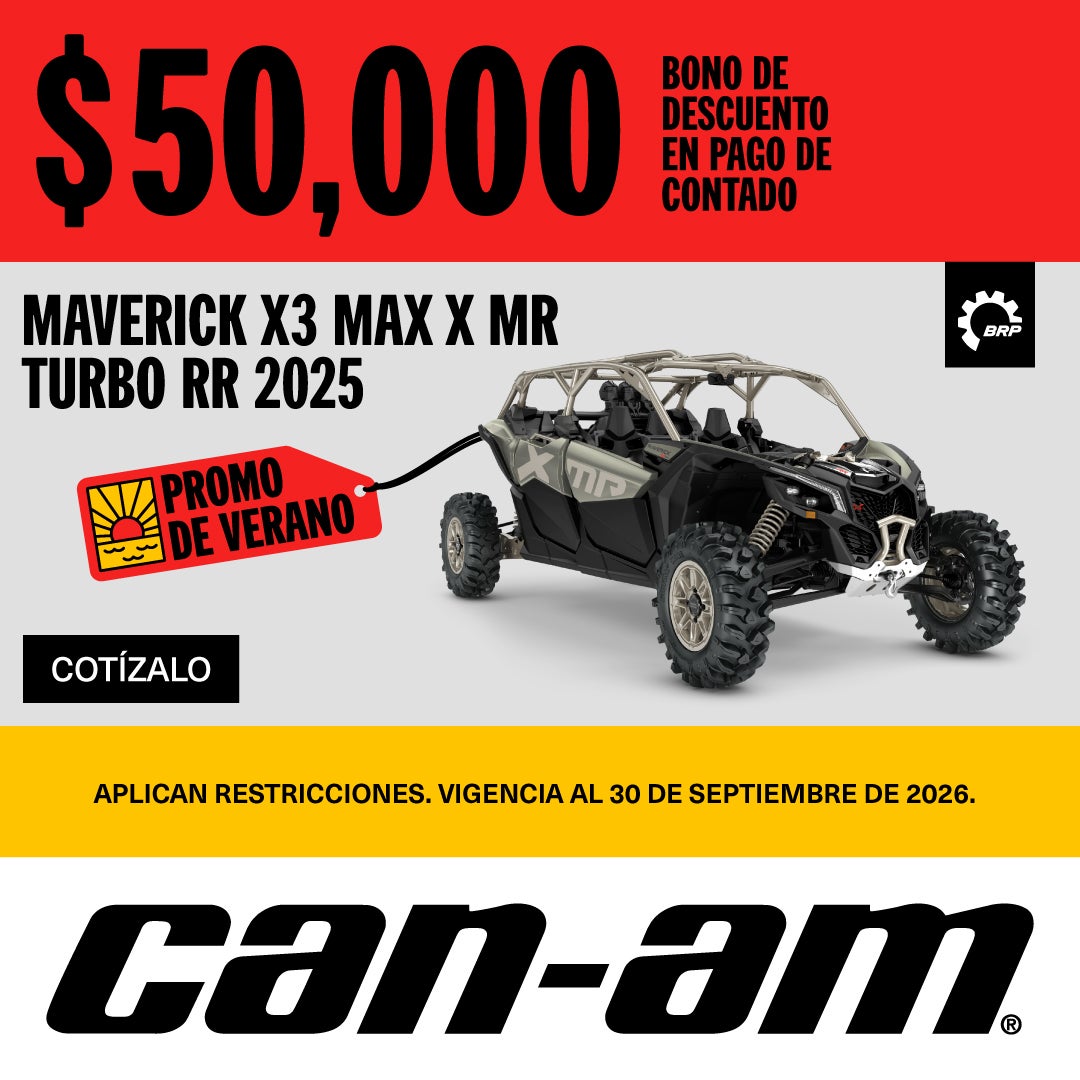 MAVERICK X3 MAX X MR TURBO RR 2025